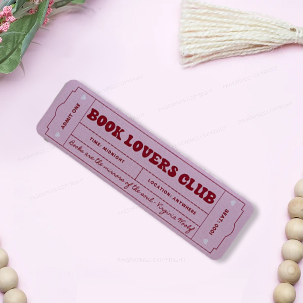 Pagewings Book Lovers Club Tracker Bookmark