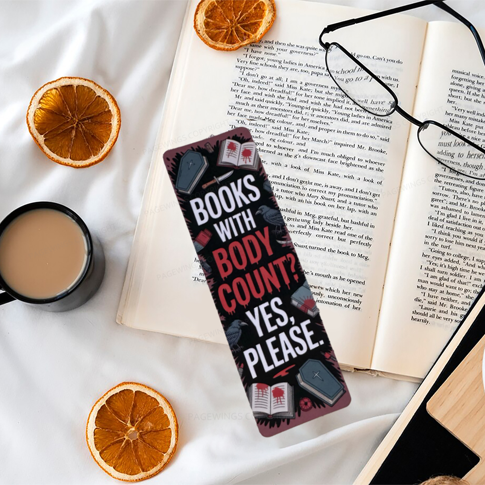 Pagewings Books With Body Count Bookmark