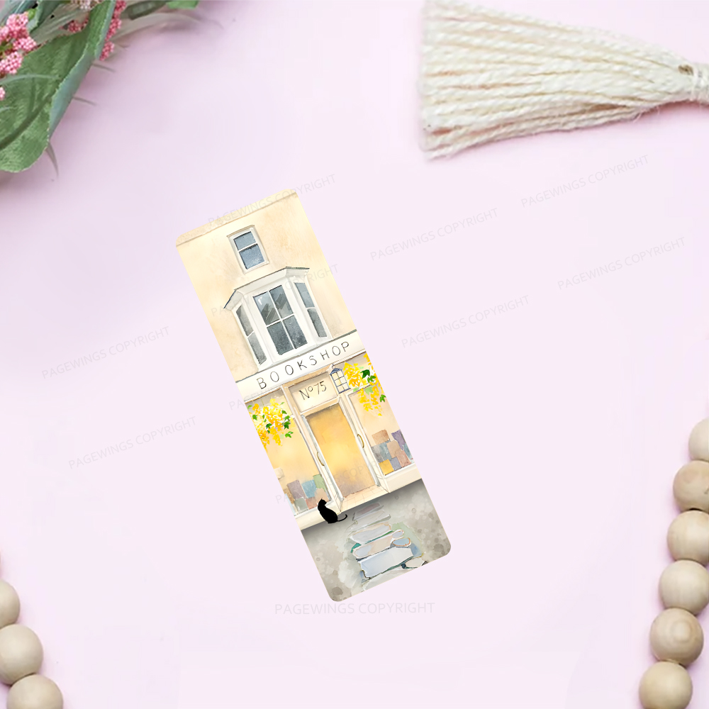 Pagewings Books and Cats Bookmark