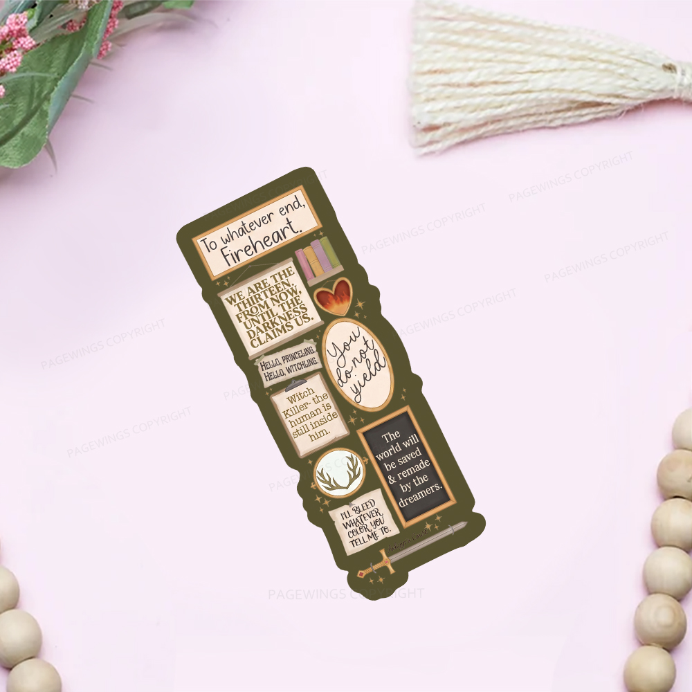 Pagewings Fantasy Romantasy Readers Bookmark