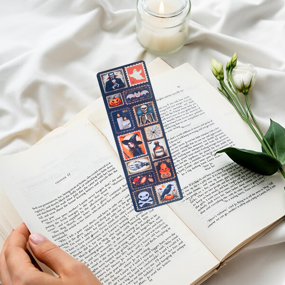 Pagewings Halloween Bookmark