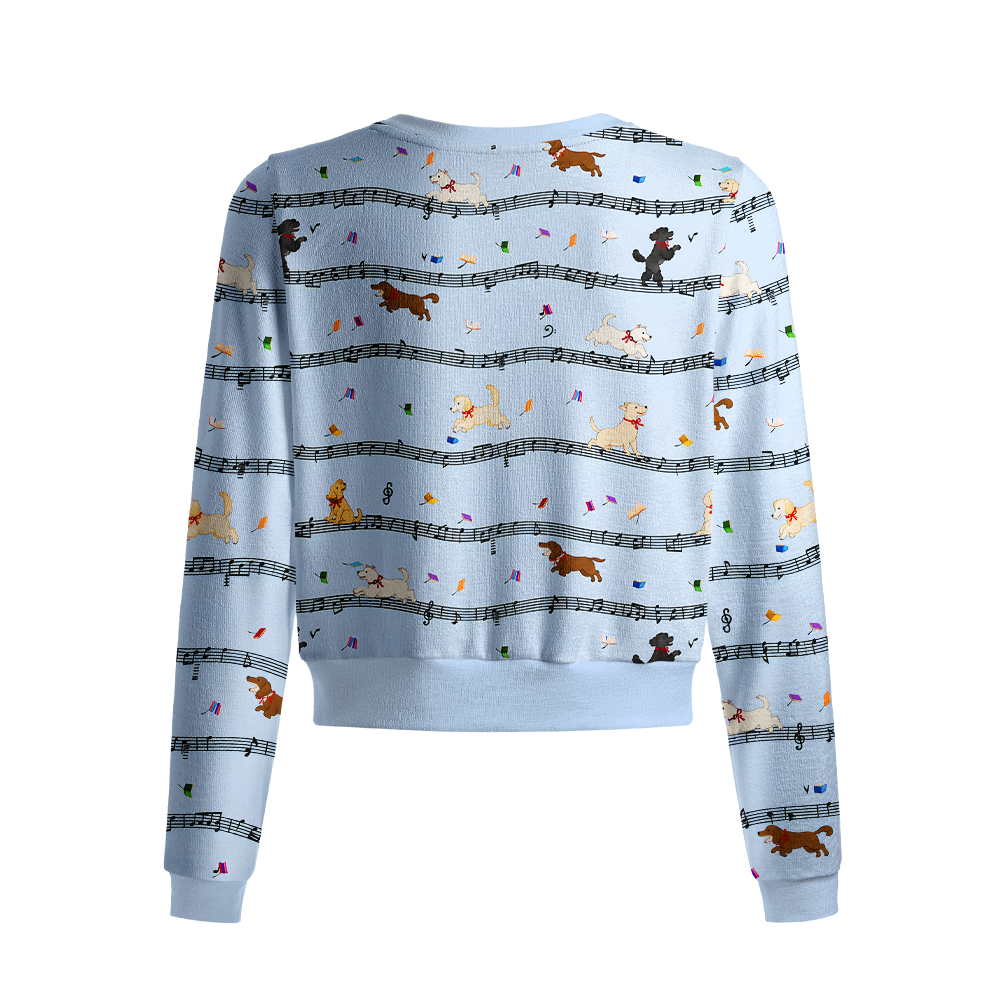 Pagewings Book Lover Crew Neck Cardigan Sweaters