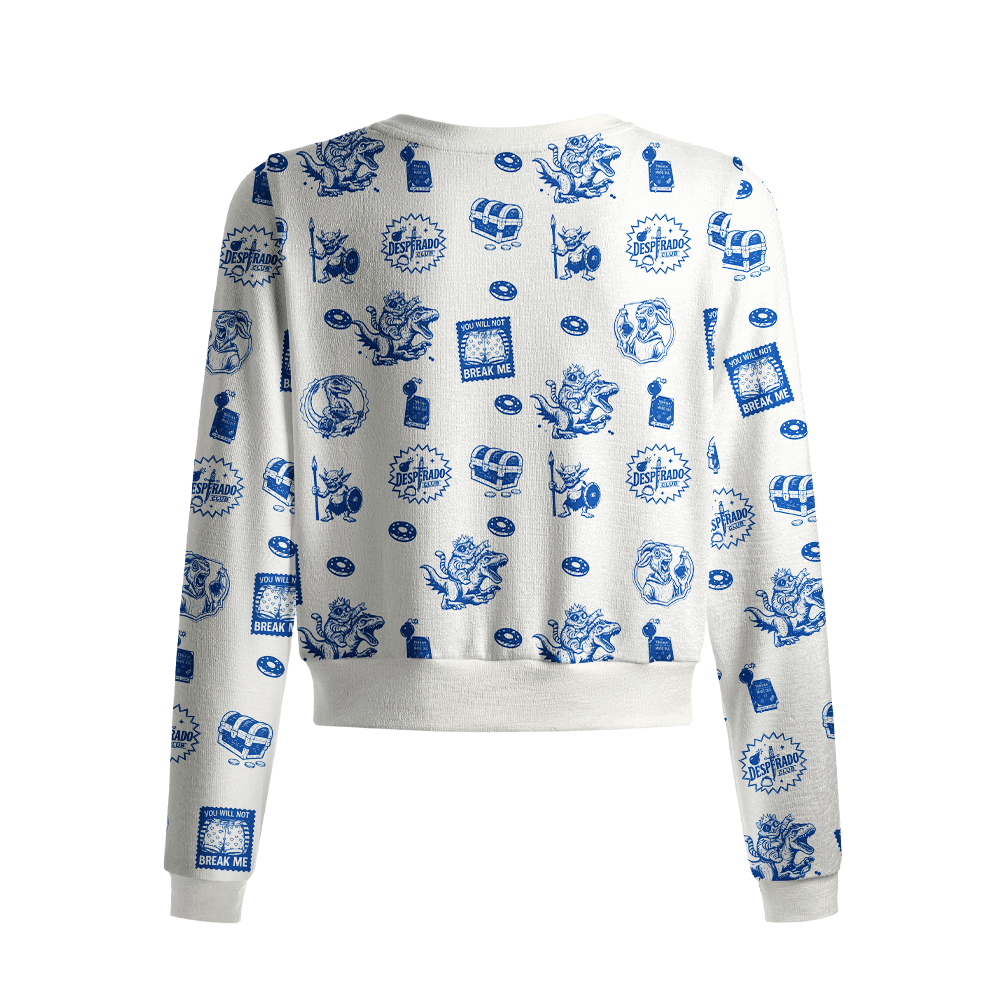 Pagewings Sci Fi Book Lover Crew Neck Cardigan Sweaters