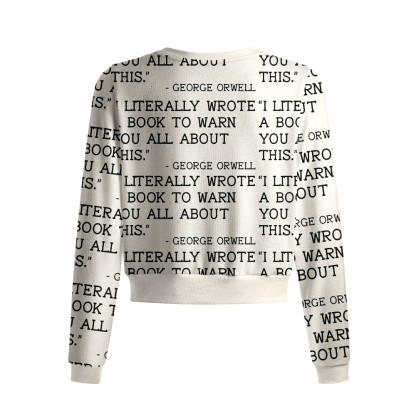 Pagewings I Literally Wrote A Book To Warn Crew Neck Cardigan Sweaters