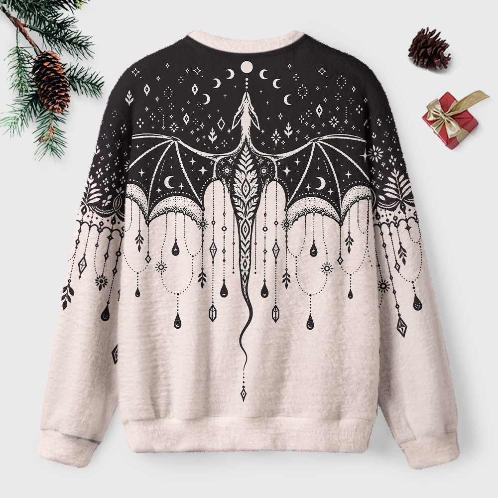 Pagewings Fantasy Reading Unisex Ugly Light Knit Sweatshirt