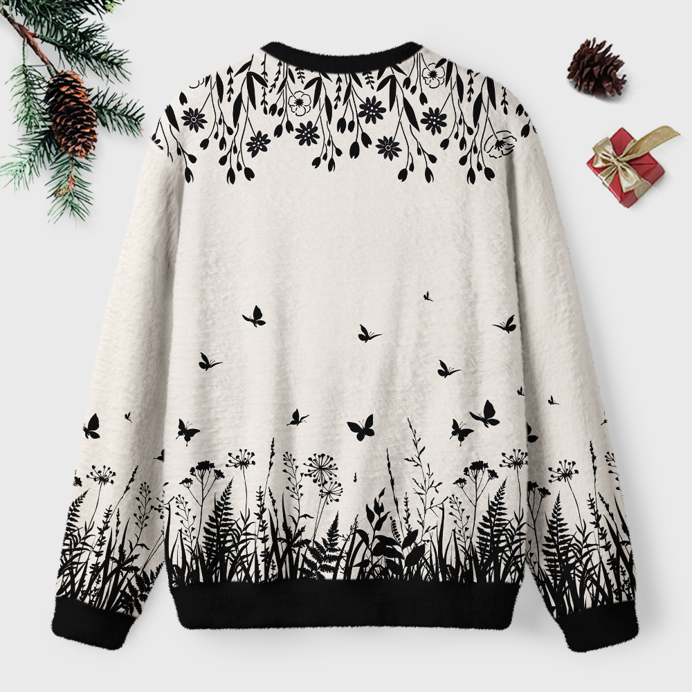 Pagewings Defend Your Local public library Unisex Ugly Light Knit Sweatshirt