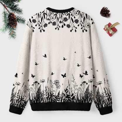 Pagewings Defend Your Local public library Unisex Ugly Light Knit Sweatshirt