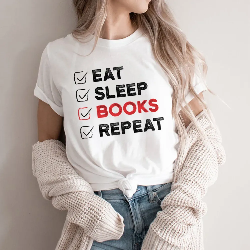 Pagewings Eat Sleep Books Repeat Unisex Classic T-shirt