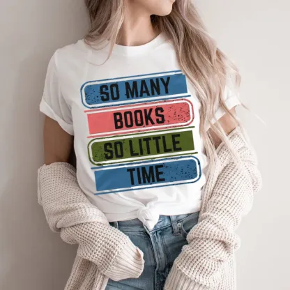 Pagewings So Many Books So Little Time Unisex Classic T-shirt