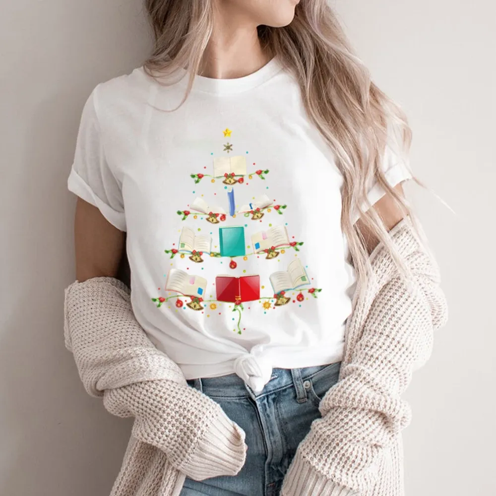 Pagewings Book Christmas Tree Unisex Classic T-shirt