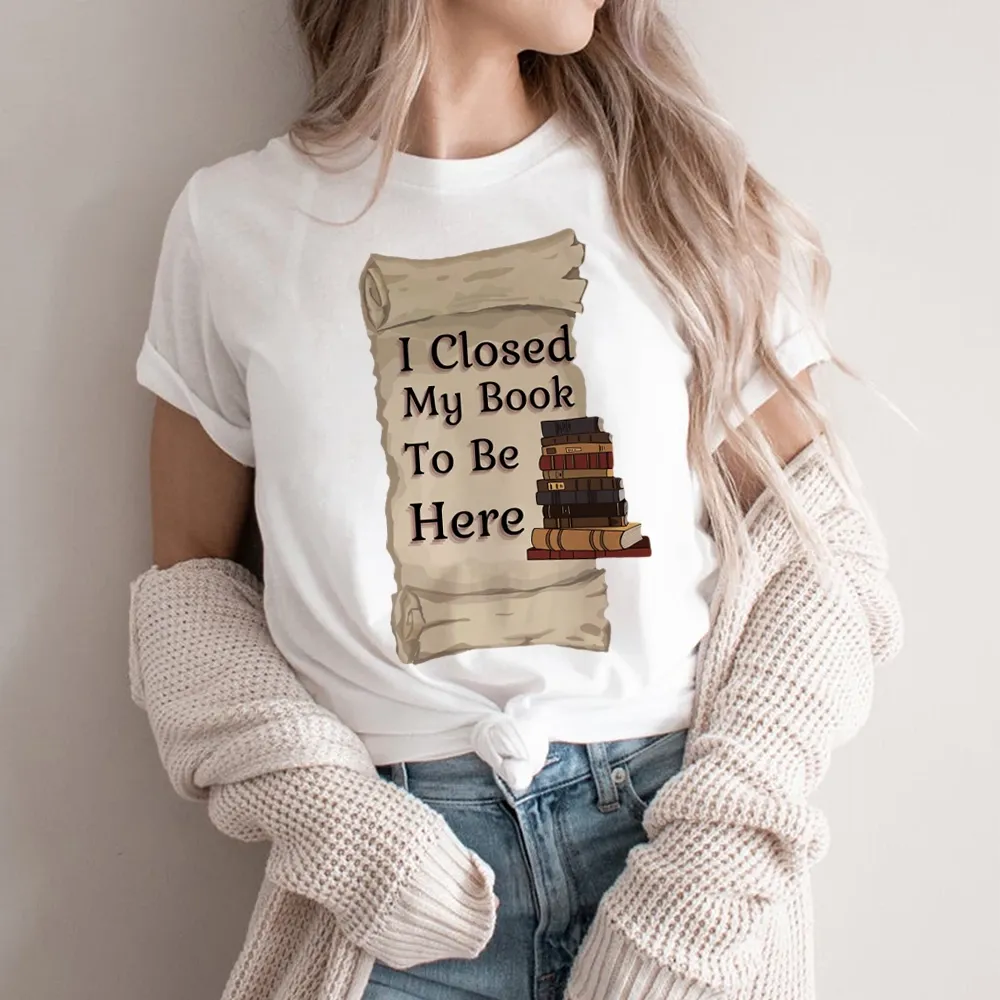 Pagewings I Closed My Book To Be Here Unisex Classic T-shirt