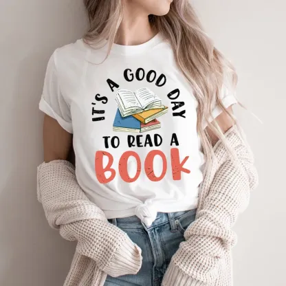Pagewings It’s a Good Day to Read a Book Classic Unisex Classic T-shirt