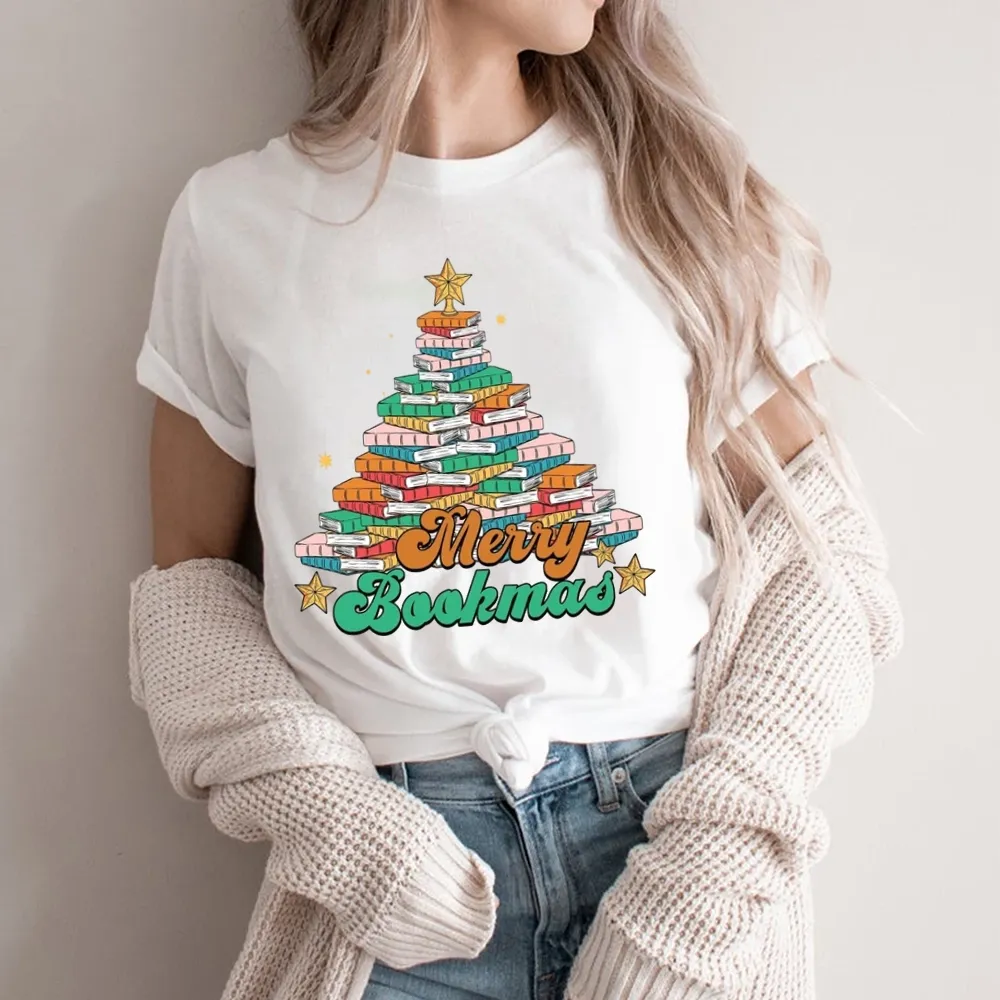 Pagewings Christmas Merry Bookmas Unisex Classic T-shirt
