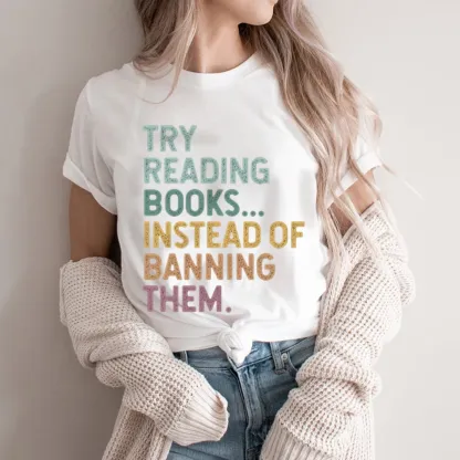 Pagewings Try Reading Books Unisex Classic T-shirt