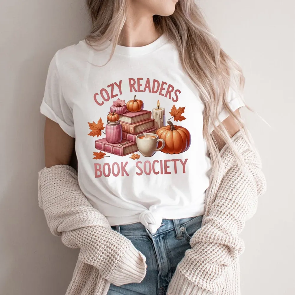 Pagewings Thanksgiving Cozy Readers Book Society Unisex Classic T-shirt