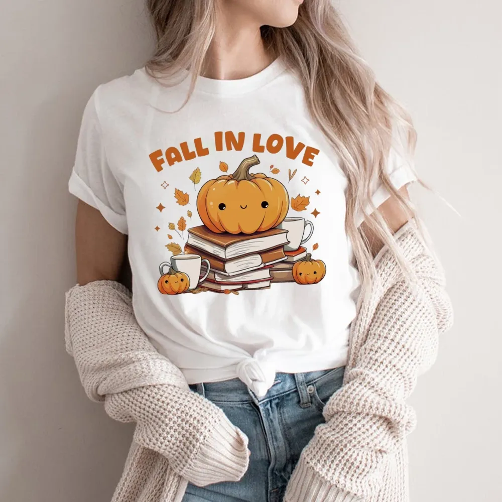 Pagewings Thanksgiving Fall in Love with Reading Unisex Classic T-shirt