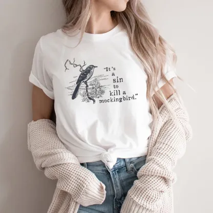 Pagewings It's A Sin To Kill a Mockingbird Unisex Classic T-shirt