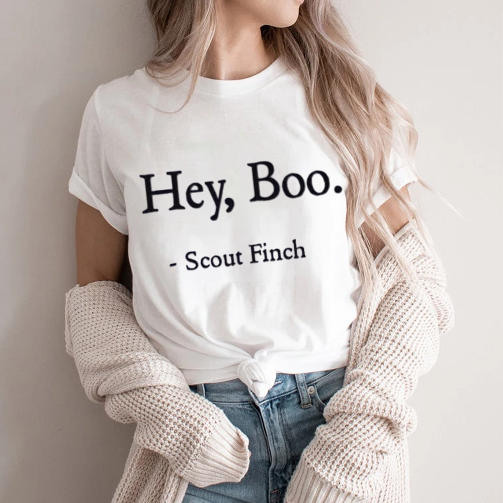 Pagewings HEY BOO Unisex Classic T-shirt