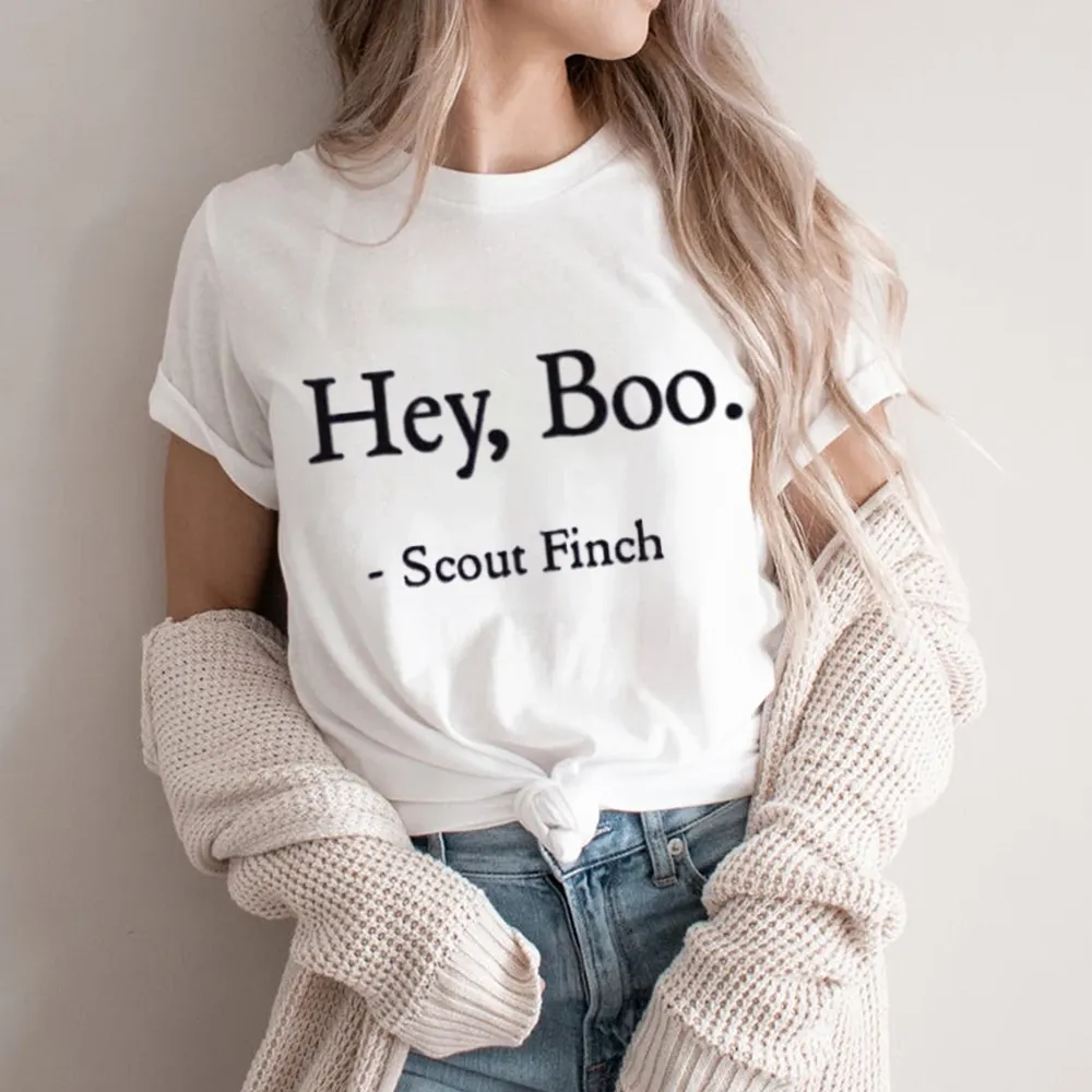 Pagewings HEY BOO Unisex Classic T-shirt