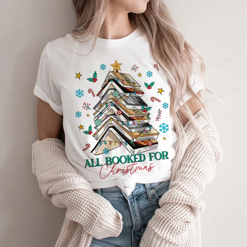 Pagewings All Booked For Christmas Unisex Classic T-shirt