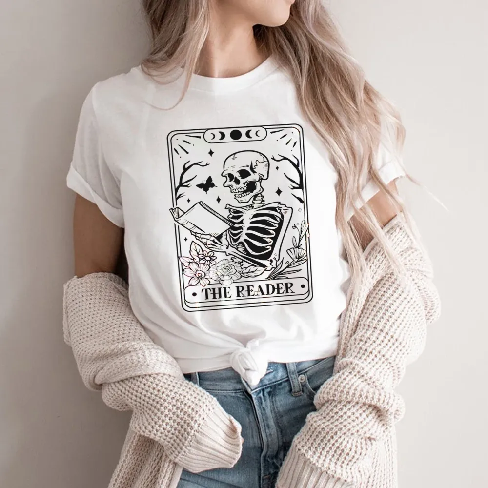 Pagewings The Reader Tarot Card Unisex Classic T-shirt