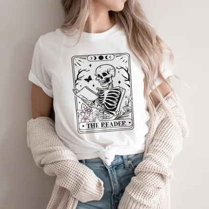 Pagewings The Reader Tarot Card Unisex Classic T-shirt