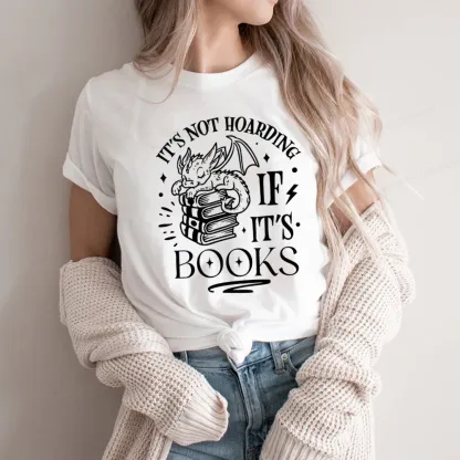 Pagewings It's Not Hoarding If It's Books Unisex Classic T-shirt