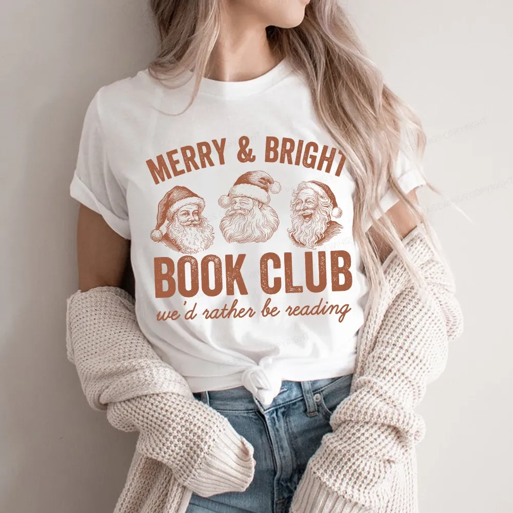 Pagewings Christmas Book Club Unisex Classic T-shirt