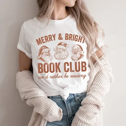 Pagewings Christmas Book Club Unisex Classic T-shirt