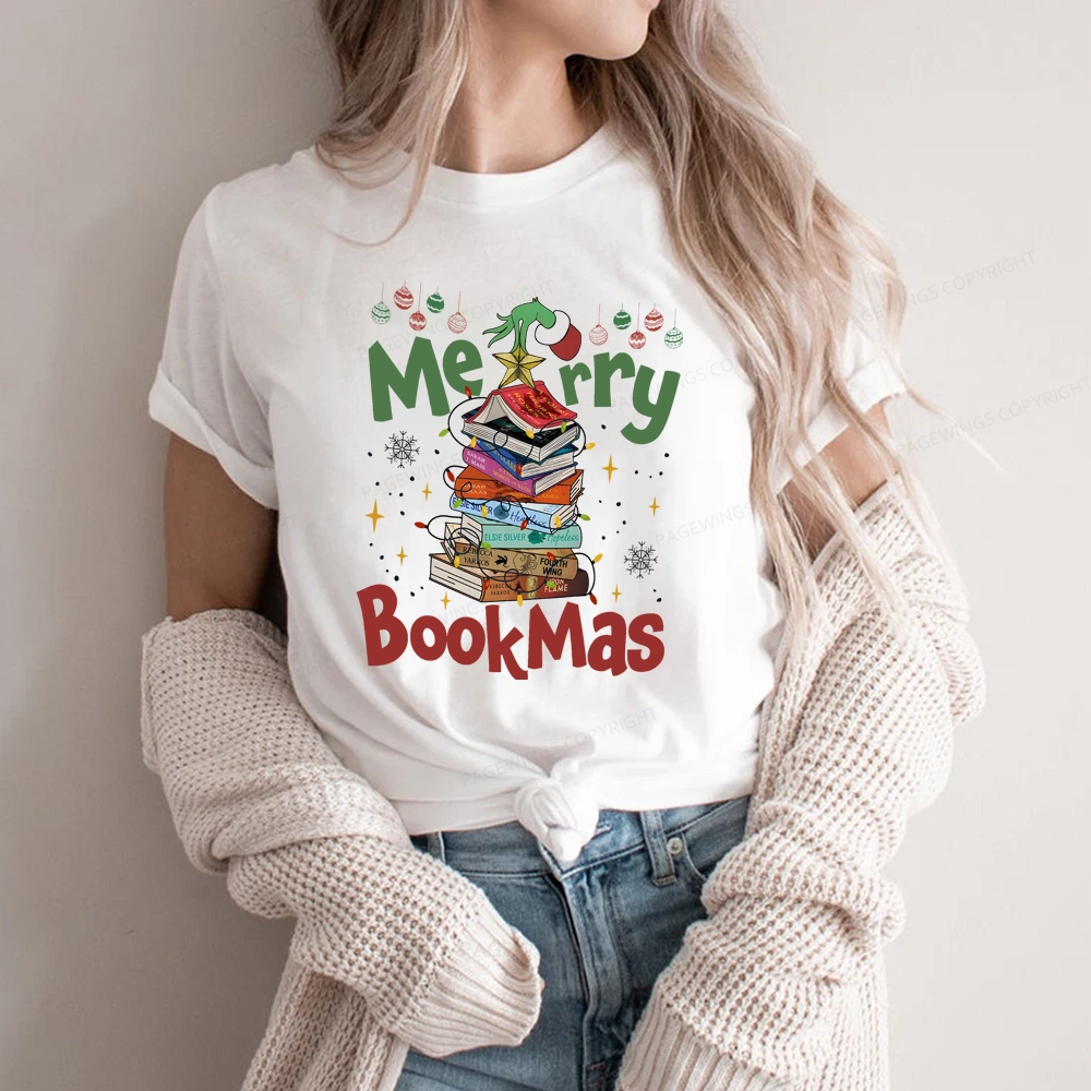 Pagewings Fourth Wing Merry Bookmas Unisex Classic T-shirt