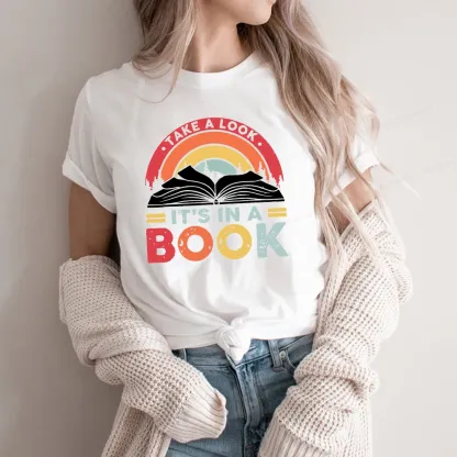 Pagewings Take a Look It's In a Book Unisex Classic T-shirt