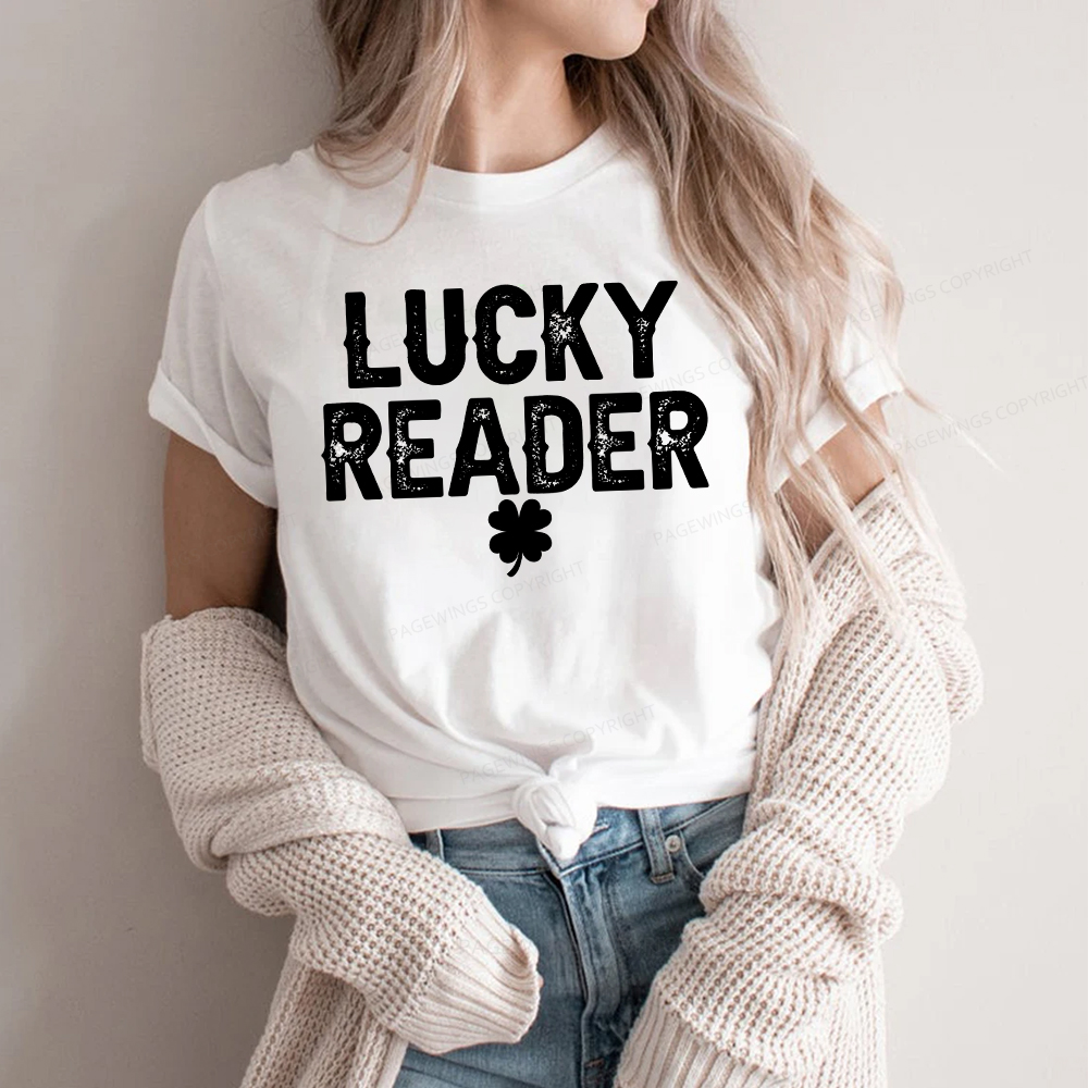 Pagewings Lucky and Lucky Fucker Graphic Tees Unisex Classic T-shirt