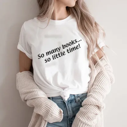 Pagewings So Many Books So Little Time Unisex Classic T-shirt