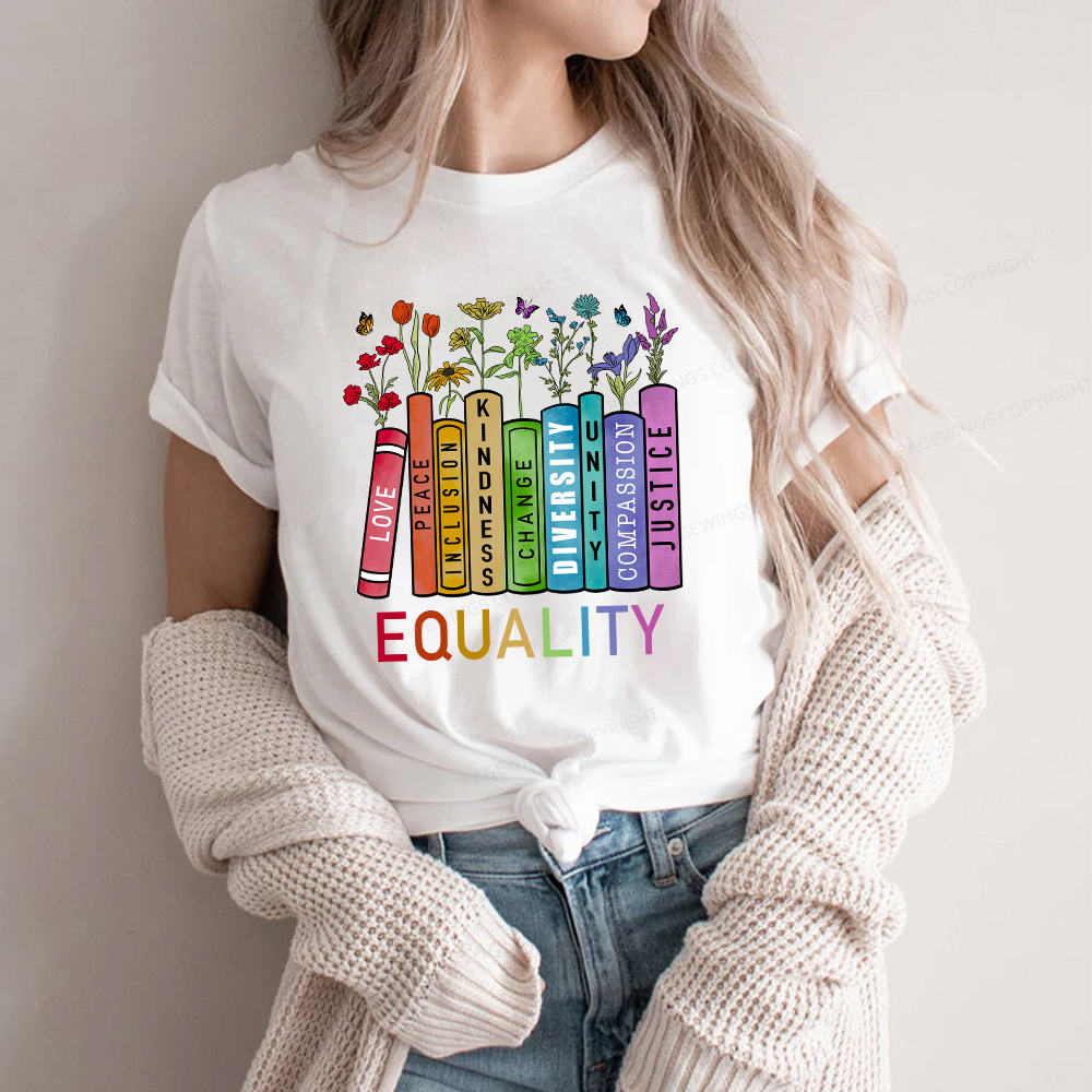 Pagewings Equal Rights Shirt Unisex Classic T-shirt
