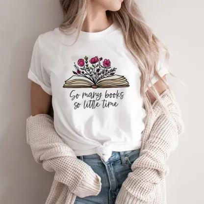 Pagewings So Many Books So Little Time Unisex Classic T-shirt