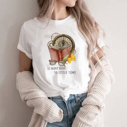 Pagewings So Many Books So Little Time Unisex Classic T-shirt