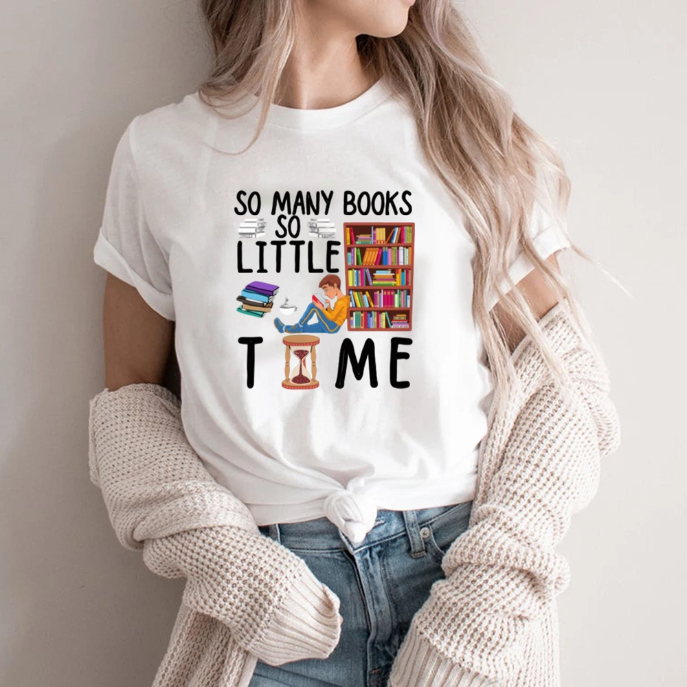 Pagewings So Many Books So Little Time Unisex Classic T-shirt