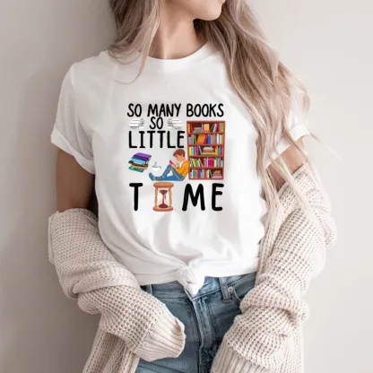 Pagewings So Many Books So Little Time Unisex Classic T-shirt