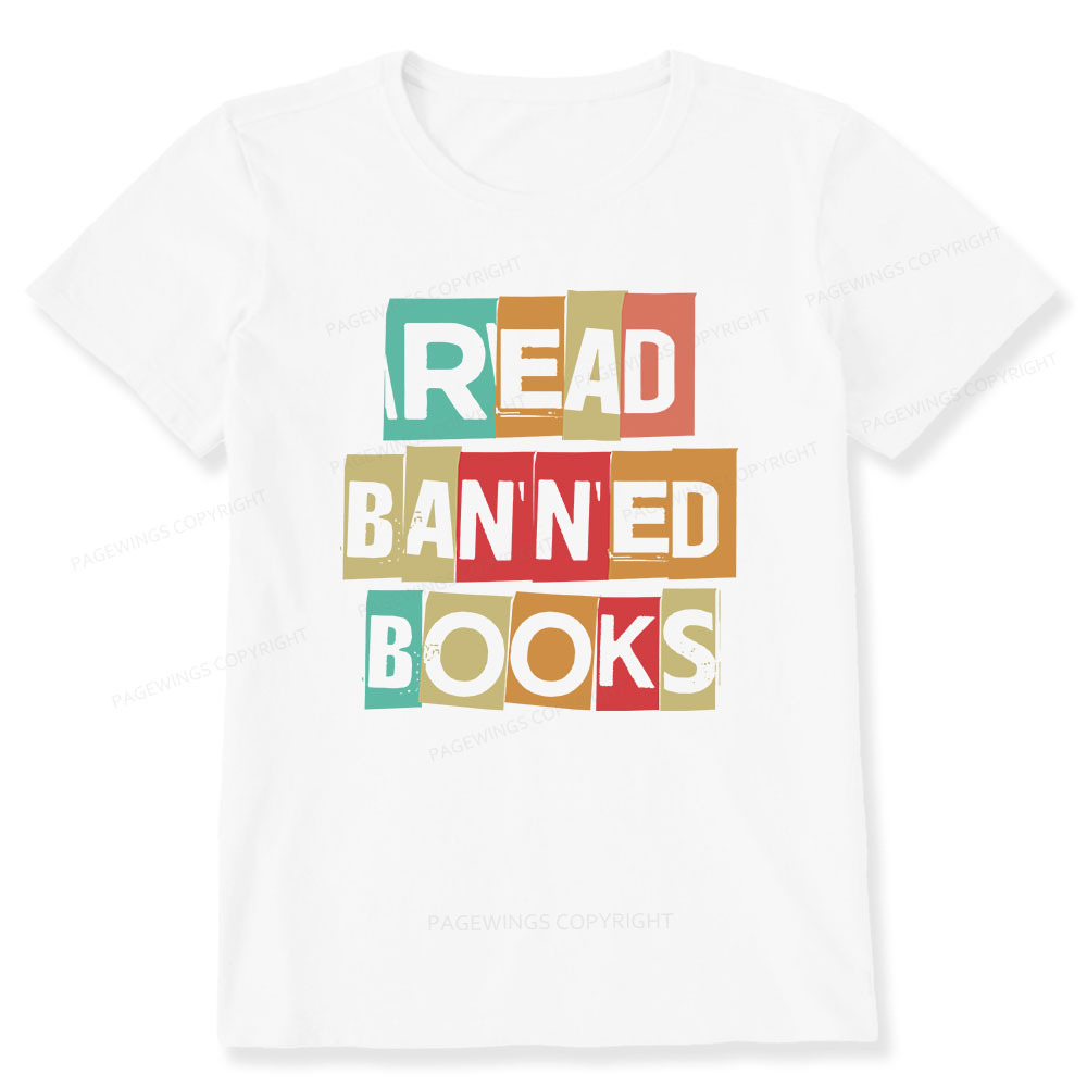 Pagewings Read Banned Books Shirt Unisex Classic T-shirt