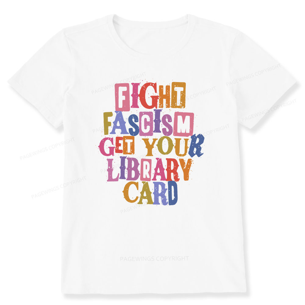 Pagewings Get Your Library Card Unisex Classic T-shirt