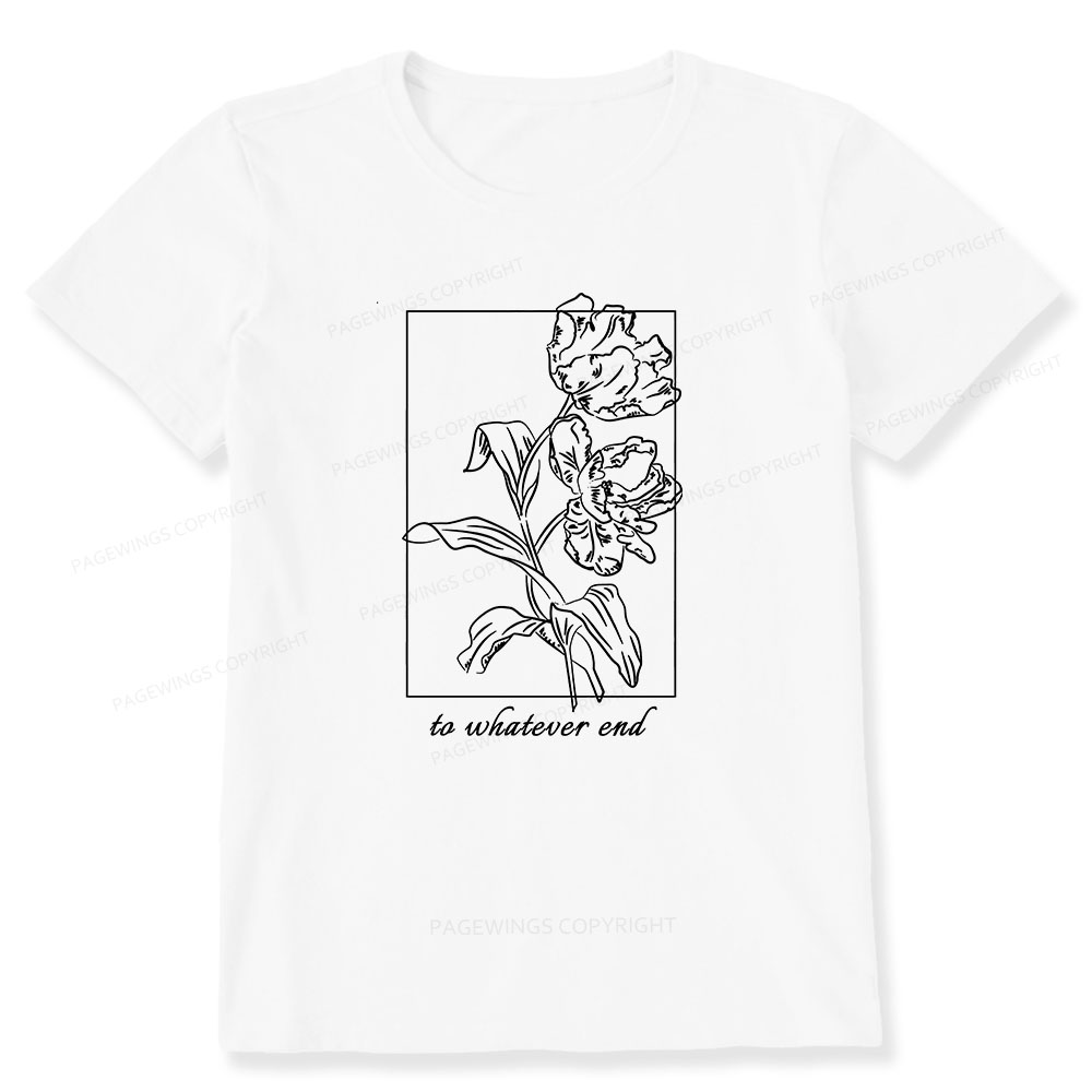 Pagewings To Whatever End t-shirt Unisex Classic T-shirt