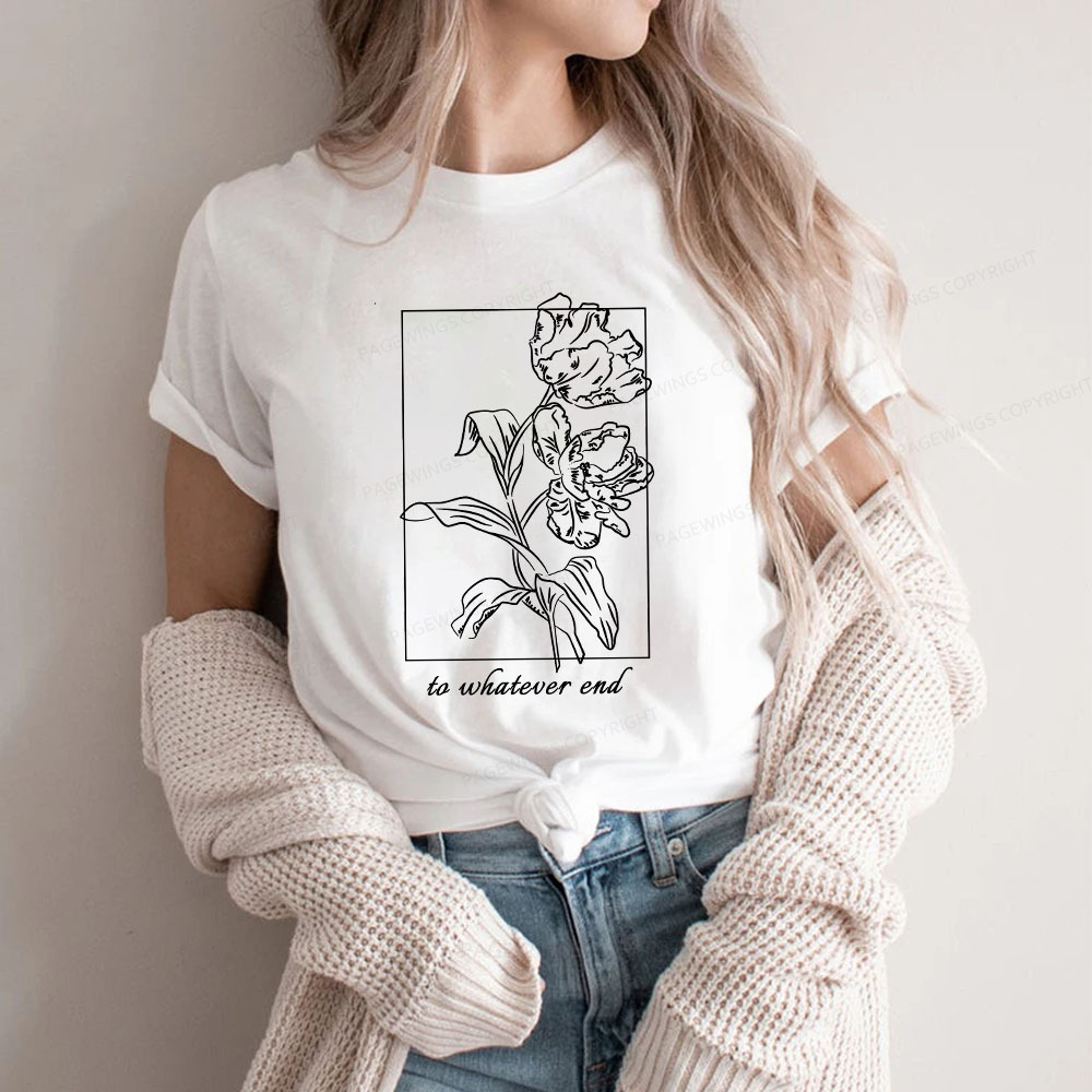 Pagewings To Whatever End t-shirt Unisex Classic T-shirt