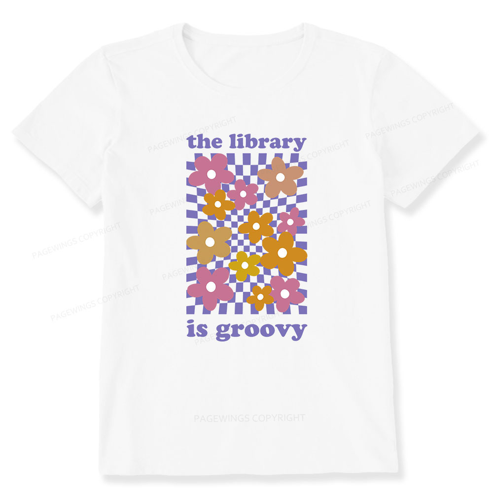 Pagewings The Library is Groovy Unisex Classic T-shirt