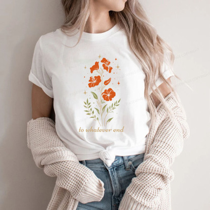 Pagewings Throne of Glass To Whatever End Unisex Classic T-shirt