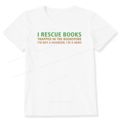 Pagewings Book Lover Shirt, Gift For Bookworms Unisex Classic T-shirt
