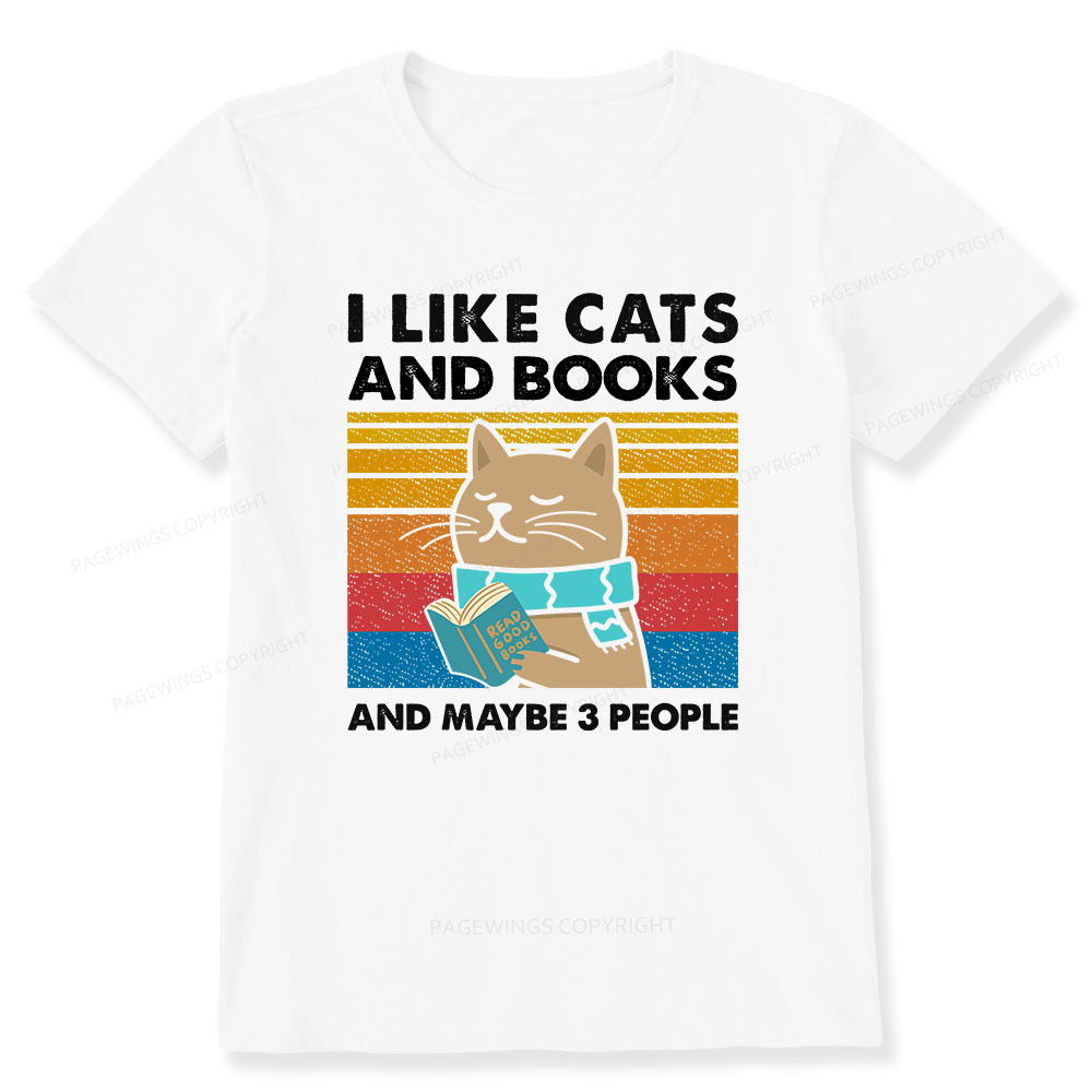 Pagewings Like Book And Maybe 3 People Unisex Classic T-shirt