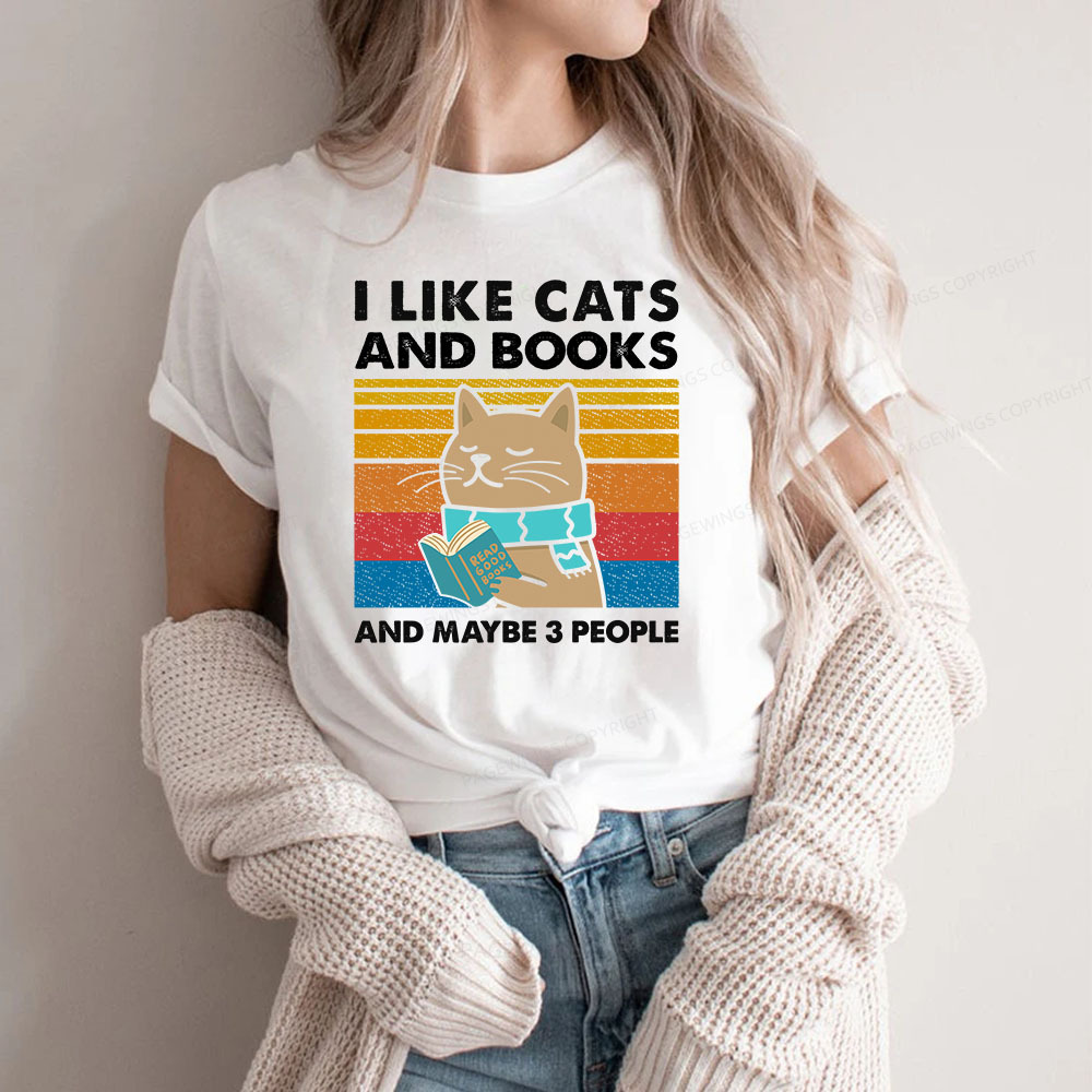Pagewings Like Book And Maybe 3 People Unisex Classic T-shirt