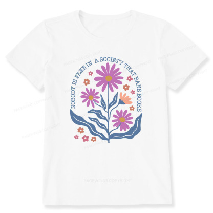 Pagewings Read Banned Books Shirt, Social Justice Gift Unisex Classic T-shirt