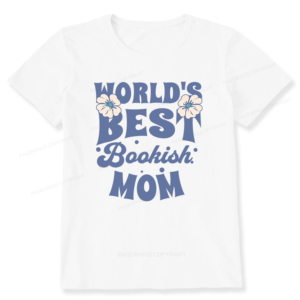 Pagewings World's Brsy Bookish Mom Unisex Classic T-shirt