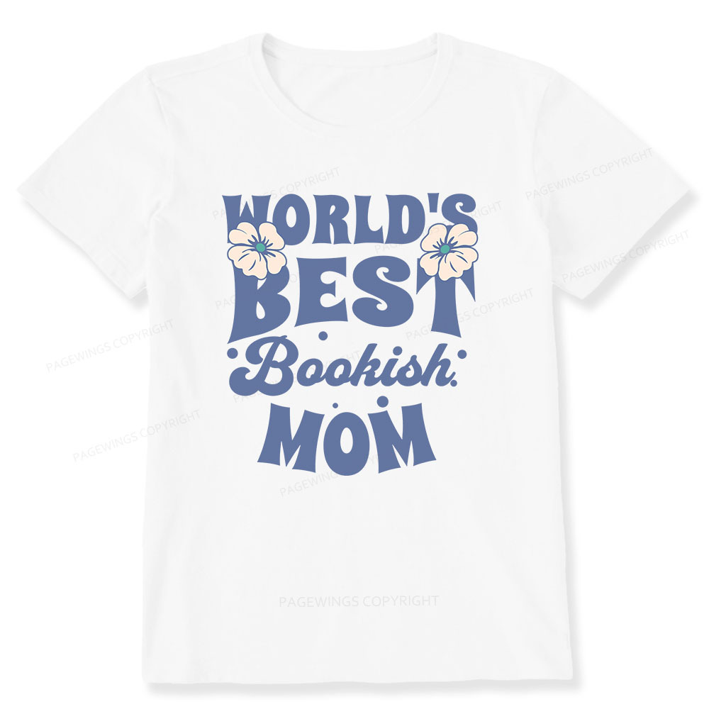 Pagewings World's Brsy Bookish Mom Unisex Classic T-shirt